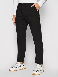 Spodnie męskie - Tommy Jeans Spodnie materiałowe Ethan DM0DM10119 Czarny Regular Fit - grafika 1