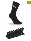 Skarpetki męskie - Fila Skarpety (9 par) w kolorze czarnym do tenisa - miniaturka - grafika 1