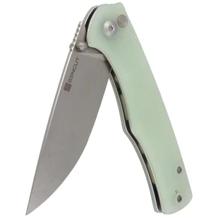 Nóż składany Sencut Crowley Natural G10, Stonewashed D2 (S21012-1) - Noże - miniaturka - grafika 5