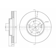 Szczęki hamulcowe - METELLI Tarcza hamulcowa 23-1555C - miniaturka - grafika 1