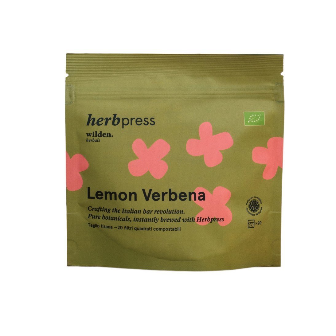 Mieszanka ziołowa Lemon Verbena herbpress Wilden Herbals 20 szt