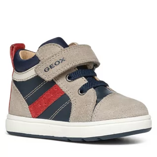 Buty dla chłopców - Półbuty Geox B Biglia Boy B044DA 02285 C0829 Sand/Navy - grafika 1