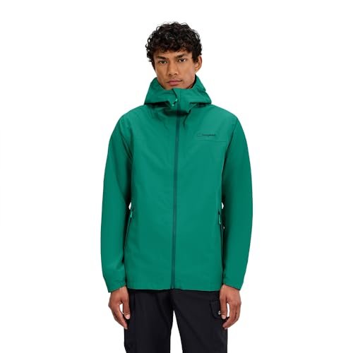 Berghaus Męska kurtka Deluge Pro 3.0, zielona (Meadow Green), rozmiar 3XL