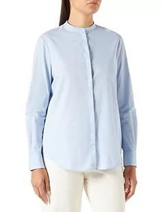 BOSS Damska bluza, jasnoniebieski, 32 - Bluzy damskie - miniaturka - grafika 1