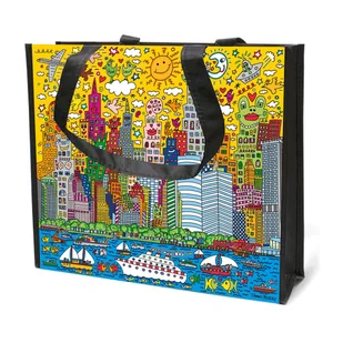 Torba na zakupy My New York City Sunset 37 x 33 cm - James Rizzi - Torebki damskie - miniaturka - grafika 1