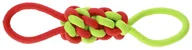 Zabawki dla psów - DINGO Przeciągacz Energy 34 cm czerwono-zielony - miniaturka - grafika 1