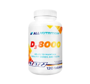 ALLNUTRITION D3 8000 120 tabletek - Ochrona stawów - miniaturka - grafika 1