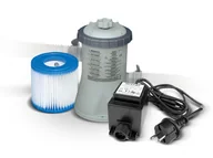 Akcesoria do basenów - Intex Pompa filtrująca do basenów + transformator 12V 1250 l/h 28602GS - miniaturka - grafika 1