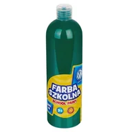 Szkolne artykuły papiernicze - Astra Farba Szkolna Plakatowa Duża 500ml Ciemnozielona 1 Sztuka - miniaturka - grafika 1
