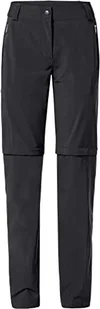 VAUDE Damskie spodnie trekkingowe z odpinanymi nogawkami Farley Stretch III, wodoodporne spodnie outdoorowe, rozciągliwe, oddychające spodnie trekkingowe z gumowym ściągaczem, wygodne, wiatroszczelne i szybkoschnące - Spodnie damskie - miniaturka - grafika 1