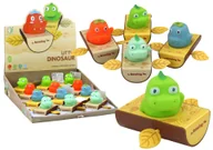 Zabawki do kąpieli - Zabawka Do Kąpieli Nakręcana Dinozaur w Łódce - miniaturka - grafika 1