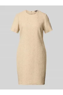 Sukienka etui z efektem bouclé i okrągłym dekoltem - Joop! - Sukienki - miniaturka - grafika 1