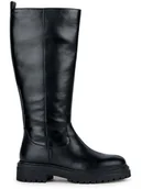 Kozaki damskie - Geox Kozaki "Iridea" w kolorze czarnym - miniaturka - grafika 1