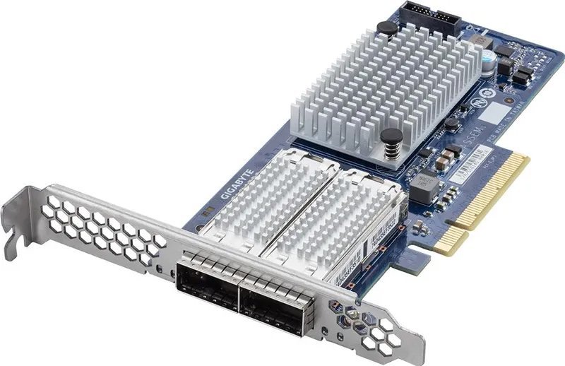 Karta sieciowa Gigabyte CLN4752 Intel XL710-BM2 karta sieciowa Dual-Port QSFP+ 40 Gbit moduł 9CLN4752MR-00