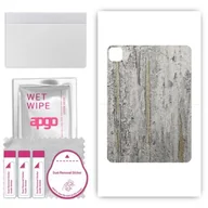 Akcesoria do tabletów i e-booków - folia naklejka skórka strukturalna na TYŁ do Apple iPad Pro 11 2022 - Beton Złote Paski - apgo SKINS - miniaturka - grafika 1