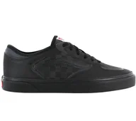 Trampki męskie - VANS Rowley Classic - Męskie trampki skórzane czarne VN0A4BTTORL1 , Rozmiar: EU 39 UK 6 - miniaturka - grafika 1