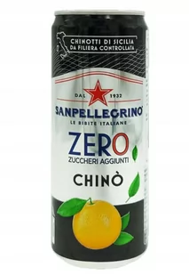 Sanpellegrino Chino ZERO napój gaz puszka 330ml - Napoje gazowane - miniaturka - grafika 1
