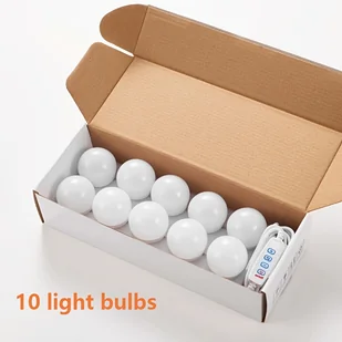 TEMU 1 szt. 6/8/10/12/14 LED kosmetyczne dekoracyjne światło, kabel danych USB zasilany lampką do makijażu, lusterka przednie, lampa kosmetyczna USB, - Lusterka do makijażu - miniaturka - grafika 1