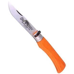 Nóż składany Antonini Old Bear Laminated Orange, Satin Stainless (9307/23_MOK) - Noże - miniaturka - grafika 4