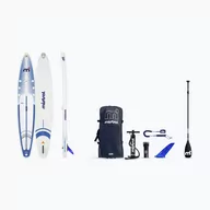 Deski SUP i akcesoria - Deska SUP Mistral Gold Rush Air 12'6 white/blue - miniaturka - grafika 1