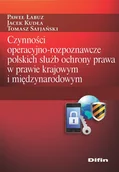 Prawo - Difin Czynności operacyjno-rozpoznawcze polskich służb ochrony prawa - miniaturka - grafika 1