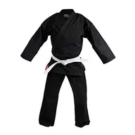 Kimona, stroje i obuwie - DEPICE Unisex – kostium do karate Kage, czarny, 190 cm - miniaturka - grafika 1