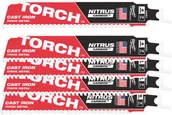 Brzeszczoty - MILWAUKEE SAW BLADE S TCT TORCH NITRUS 150mm/8T /5pcs. - miniaturka - grafika 1