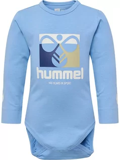 Body dla niemowląt - Hummel Body "Quen" w kolorze błękitnym - grafika 1