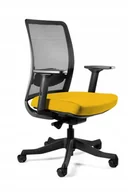 Fotele i krzesła biurowe - Fotel biurowy, ergonomiczny, Anggun - M, honey, czarny - miniaturka - grafika 1