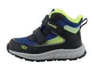 Śniegowce damskie - Lurchi Ailton-TEX śniegowce, granatowo-limonkowe, 30 EU szerokie, Navy Lime, 30 EU szeroki - miniaturka - grafika 1