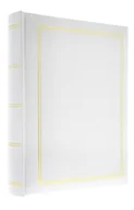 Albumy fotograficzne - Gedeon Album Classic 4 biały (50 zdjeć 15x21) AL51 - miniaturka - grafika 1