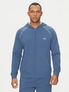 BOSS Bluza Mix&Match 50515313 Niebieski Regular Fit - Bluzy męskie - miniaturka - grafika 1