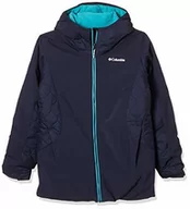 Kurtki i płaszcze dla dziewczynek - Columbia Sportswear chłopięca Wild Child kurtka hardshellowa niebieski Nocturnal X-S - miniaturka - grafika 1