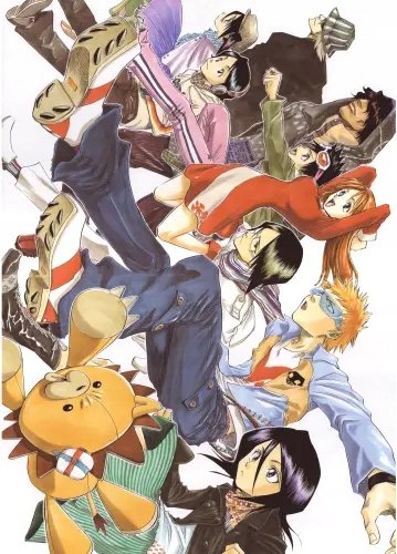 Plakat Anime Manga Bleach blh_053 A2 (custom)