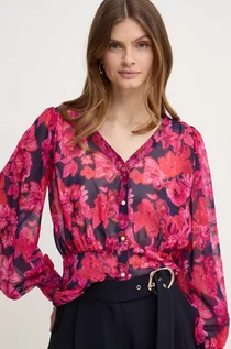 Koszule damskie - Morgan koszula CANDA.F damska kolor różowy regular CANDA.F - grafika 1