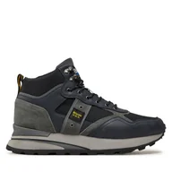 Botki męskie - Trzewiki Blauer Mars04 F4MARS04/LEC Granatowy - miniaturka - grafika 1