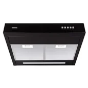 Okapy kuchenne - VDB Fat 60 Czarny - miniaturka - grafika 1