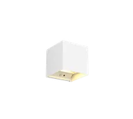 Lampy ogrodowe - RL Light TALENT R27759131 mobilny kinkiet kostka biała LED 2x0,5W IP44 magnetyczny uchwyt czujnik zmierzchu ruchu - miniaturka - grafika 1