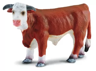 Collecta Byk rasy Hereford - minifigurka 4892900882345 - Figurki dla dzieci - miniaturka - grafika 1