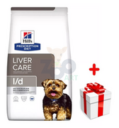 Sucha karma dla psów - HILL'S PD Prescription Diet Canine L/d Liver Care 1,5kg + niespodzianka dla psa GRATIS! - miniaturka - grafika 1