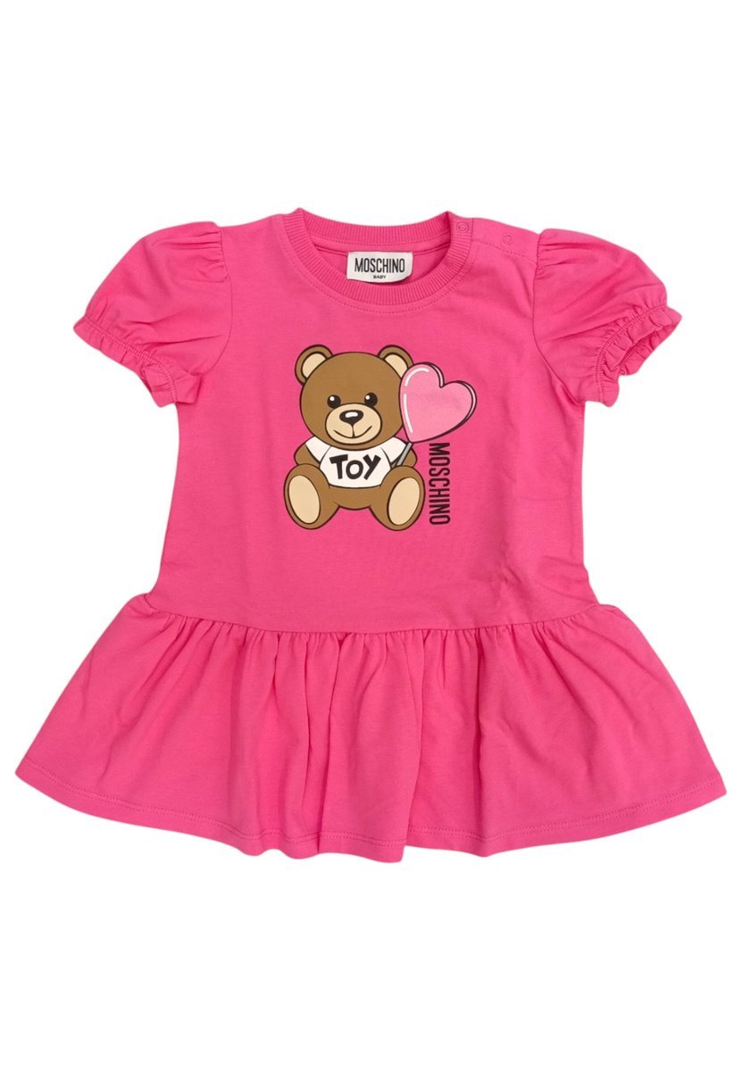 Moschino - Abito 50533 Fuxia C/orso E Cuore MDV0CK LBA00