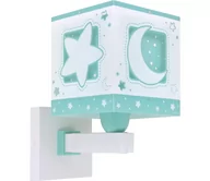 Lampy ścienne - Dalber 63239H - Kinkiet dziecięcy MOONLIGHT 1xE27/15W/230V zielony - miniaturka - grafika 1