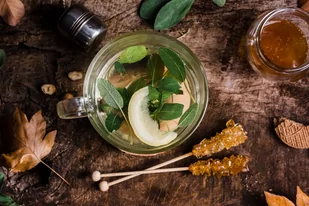 Herbata zielona Loyd Green Lemon & Ginger & Honey 20x2g - Herbata - miniaturka - grafika 2