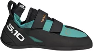 Buty sportowe męskie - Adidas Five Ten Five Ten NIAD VCS Climbing Shoes Women, core black/core black/footwear white UK 4 | EU 36 2/3 2021 Buty wspinaczkowe na rzepy FW2856-A0QM-4 - miniaturka - grafika 1