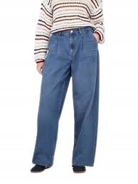 Only Jeansy Mom Jeans Długie Wysokim Stanem Bawełna 27/34 Kwb