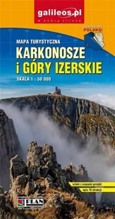 Mapa - Karkonosze i Góry Izerskie 1:50 000 - Atlasy i mapy - miniaturka - grafika 1
