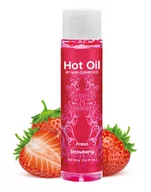 Masaż erotyczny - Nuei Hot Oil Strawberry 100ml - miniaturka - grafika 1