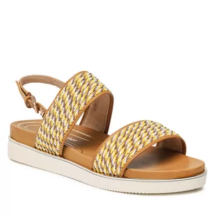 Wrangler Sandały Karen Sunrise WL21732A Yellow 073 - Sandały damskie - miniaturka - grafika 1