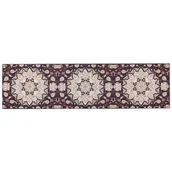 Dywany - Dywan 80 x 300 cm czarno-beżowy ARITAS - miniaturka - grafika 1