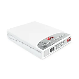 Prześcieradło jersey z gumką 60x120 białe Constance KARO - Prześcieradła - miniaturka - grafika 1